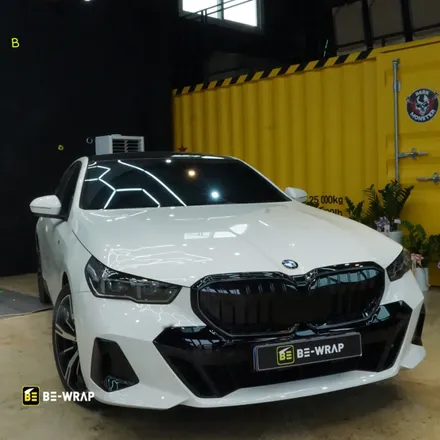 일산 파주 BMW 5시리즈 풀체인지 그릴랩핑은 비랩팩토리 / 고양시 덕이동