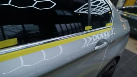 일산 파주 BMW 528i 크롬죽이기와 필러랩핑 나만의 스타일 완성 / 고양시 덕이동