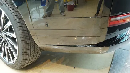 일산 파주 싼타페MX5 크롬죽이기 블랙잉크 가격정보 / 고양시 덕이동