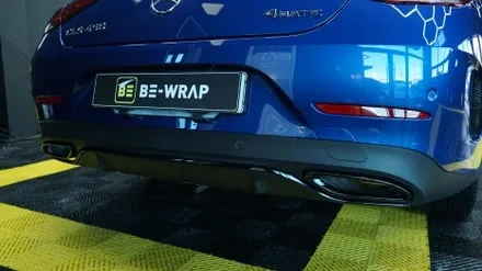 일산 파주 CLS450 블랙 PPF 루프스킨와 크롬죽이기로 완벽한 변신하기! / 고양시 덕이동