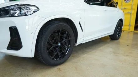 BMW X4 휠 랩핑부터 루프스킨, 사이드미러까지 완벽 포인트 드레스업(일산, 파주) / 고양시 덕이동
