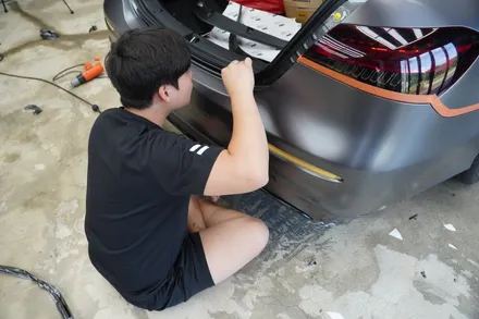 일산 파주 벤츠 E350 사틴다크그레이 랩핑은 어디에 맡겨야 하나 / 고양시 덕이동