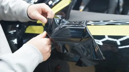 일산 랩핑 아우디 e트론 크롬죽이기 블랙을 더욱 블랙답게 파주 / 고양시 덕이동