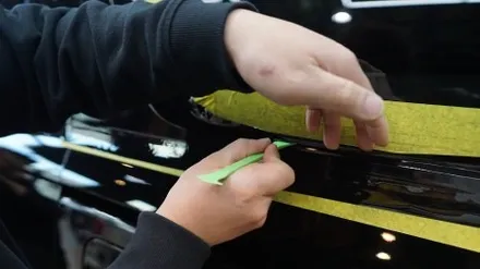 일산 크롬죽이기 카니발 시공 후기 올블랙 살펴보기 / 고양시 덕이동