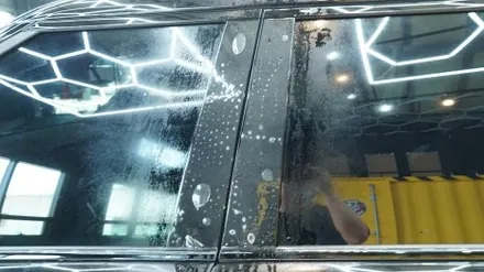 일산 파주 싼타페MX5 크롬죽이기 블랙잉크 가격정보 / 고양시 덕이동