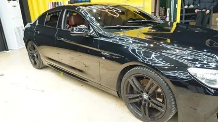 일산 파주 BMW 6시리즈 올블랙 랩핑으로 다시 태어나다 / 고양시 덕이동