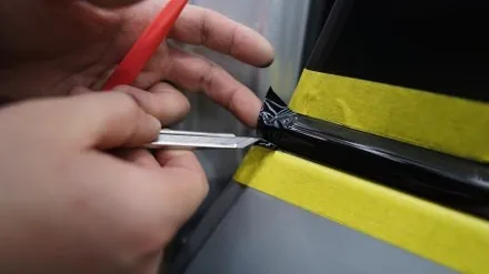 일산 파주 BMW 528i 크롬죽이기와 필러랩핑 나만의 스타일 완성 / 고양시 덕이동