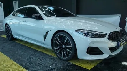 일산 파주 m850i 온라인에디션 랩핑 사틴블랙 / 고양시 덕이동