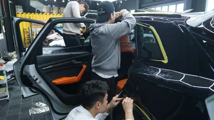 일산 파주 아우디SQ5 전체랩핑 셀프힐링 필름으로 PPF 같은 느낌 / 고양시 덕이동