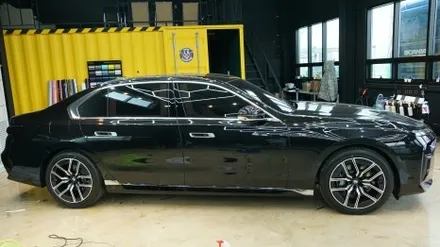 일산 파주 BMW 7시리즈 그릴 크롬죽이기 / 고양시 덕이동