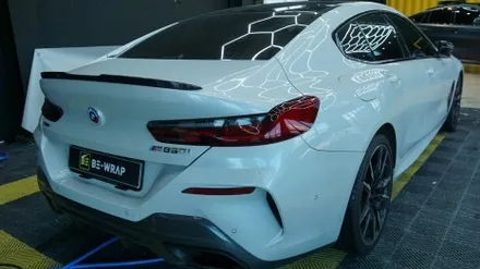 일산 파주 m850i 온라인에디션 랩핑 사틴블랙 / 고양시 덕이동