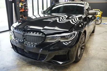 일산 파주 BMW 미드나잇그린 고광택필름은 LB필름 / 고양시 덕이동