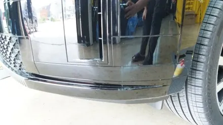 일산 파주 싼타페MX5 크롬죽이기 블랙잉크 가격정보 / 고양시 덕이동