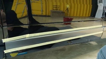 일산 파주 싼타페MX5 크롬죽이기 블랙잉크 가격정보 / 고양시 덕이동