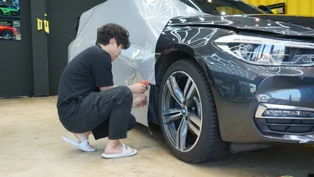 일산 파주 BMW 6GT 브루클린그레이 랩핑으로 신차 만들기 / 고양시 덕이동