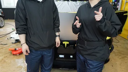 김포 랩핑 테슬라 무광블랙으로 색상 체인지 도장면 보호까지 / 고양시 덕이동