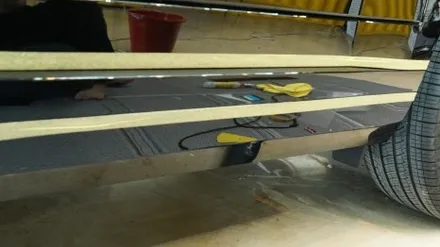 일산 파주 싼타페MX5 크롬죽이기 블랙잉크 가격정보 / 고양시 덕이동