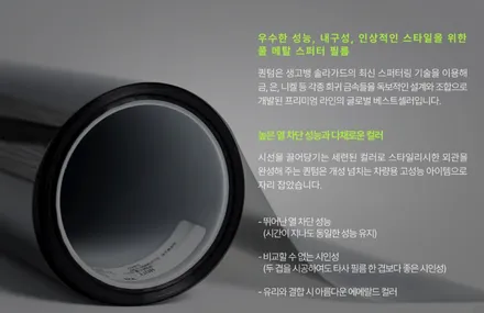 시흥 카니발ka4 스노우화이트펄에 어울리는 썬팅? / 시흥, 안산, 안양, 광명