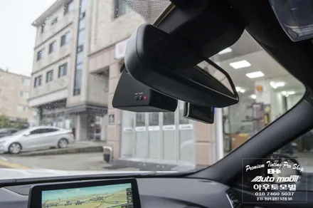 BMW F80 M3 아이나비 퀀텀 블랙박스, 순정형 하이패스, 에코파워팩 성남수입차 편의장치 전문점 / 성남,분당,판교