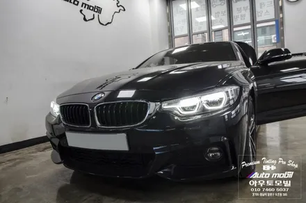 BMW F33 4시리즈컨버터블 2채널블랙박스 보조배터리 보유 장착 / 성남,분당,판교
