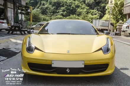 페라리488스파이더 (Ferrari 488 Spider)  프론트립 탈거 성남아우토모빌 / 성남,분당,판교