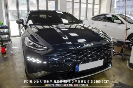 k8 신차검수 썬팅 블락포디 비바 비금속 열반사필름으로 시공하기 / 성남,분당,판교