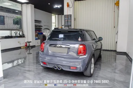3세대 미니쿠퍼s 윈도우틴팅 블락포디 비바 스카이블루 / 성남,분당,판교
