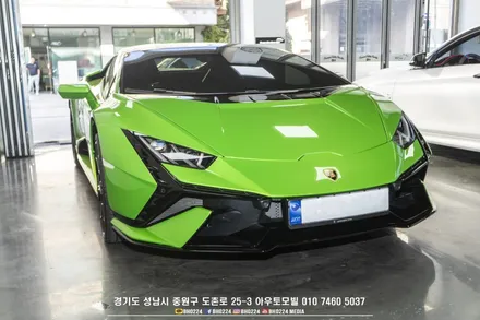 성남 컨버터블 블랙박스 장착 아우토모빌 포드 머스탱 아이나비 QXD1 커넥티드 시공 / 성남,분당,판교