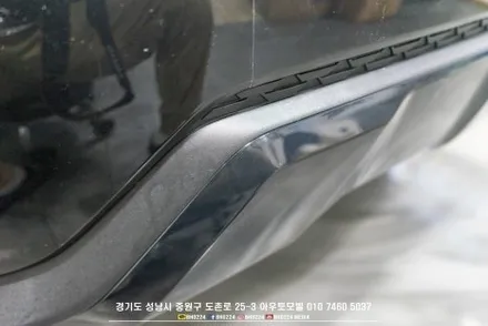 성남 블락포디 썬팅 기아 셀토스 아이나비 블랙박스 부분랩핑시공 / 성남시 중원구 도촌동