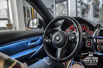 BMW F30 3시리즈 도어 엠비언트라이트 시공 / 성남,분당,판교