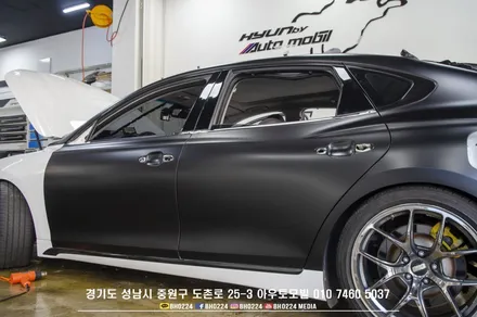그랜져 ig 틴팅, 2채널블랙박스, 생활보호ppf, 카스킨 재시공 성남 드레스업 아우토모빌 / 성남,분당,판교