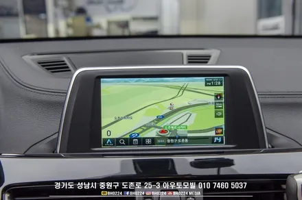 성남수입차네비매립 BMW F39 X2 터치네비 미러링 / 성남,분당,판교