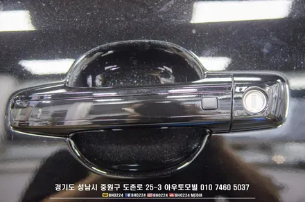 모하비 신차 출고 성남 블락포디 비바썬팅 블랙패키지 랩핑시공 / 성남,분당,판교