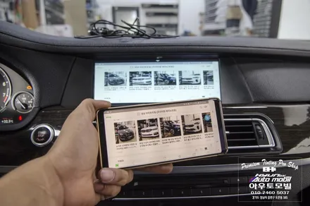 BMW E92 M3 순정형 후방카메라 인스톨 / 성남,분당,판교