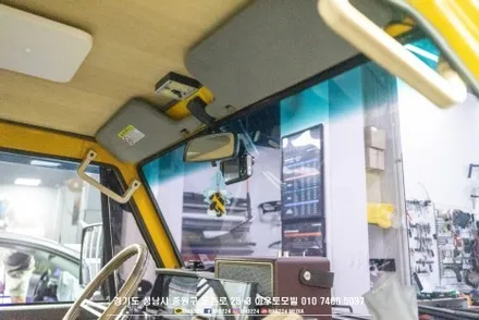 갤로퍼에 리스토어에 진심이다 !! 2채널 블랙박스 왕눈이가 업그레이드되어 돌아온 무빙아이 G바겐 스타일 헤드라이트 교체 카플레이 까지! / 성남,분당,판교
