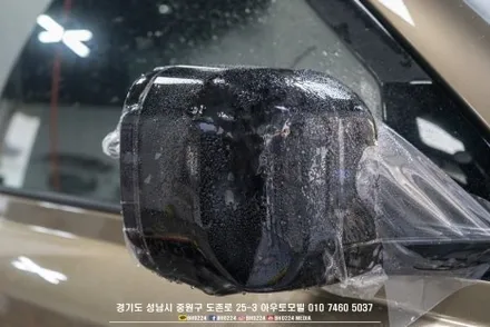 P400 디펜더 유광 하이그로시 관리 어떻게 할까요? PPF 시공으로 흠집 신경 쓰지 마세요 ~ 2채널 블랙박스 인스톨도 맡겨주세요! / 성남시 중원구 도촌동
