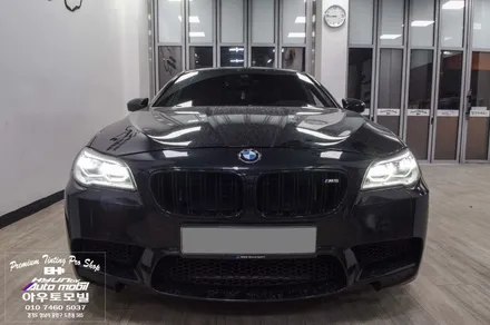 BMW F10 M5 수입차 블랙박스 보조배터리 에코파워팩 순정형 하이패스 룸미러시공은 성남으로~ / 성남,분당,판교