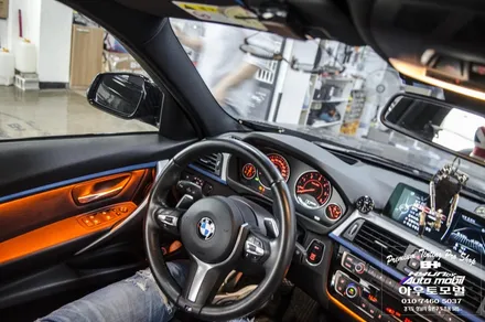 BMW F30 3시리즈 도어 엠비언트라이트 시공 / 성남,분당,판교