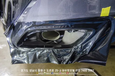 BMW G16 8시리즈 랩핑 그란쿠페 출고하자마자 튜닝!! 이것만하면됩니다 3M 2080 블랙패키지! / 성남,분당,판교