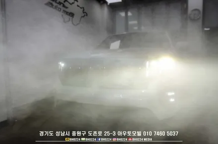 모하비 더마스터 부분랩핑 크롬가리기 블랙패키지 성남 썬팅 블랙박스 신차패키지 / 성남,분당,판교