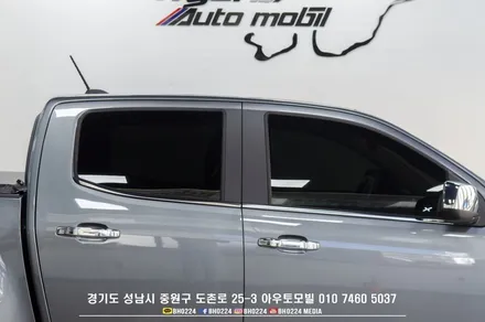 쉐보레 콜로라도 신차 패키지 블락포디썬팅 블랙박스 하이패스 PPF까지 / 성남,분당,판교