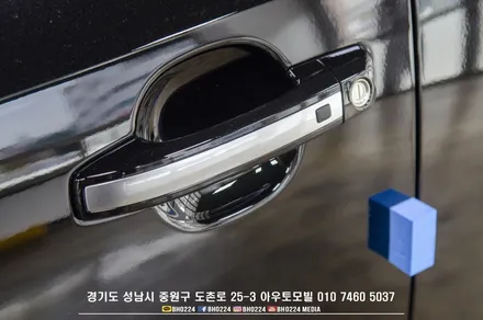 모하비 신차 출고 성남 블락포디 비바썬팅 블랙패키지 랩핑시공 / 성남,분당,판교