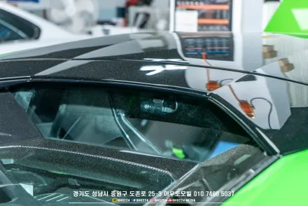 람보르기니 우라칸 테크니카 아이나비 QXD1 + 에코파워팩 24C 장착 / 성남,분당,판교