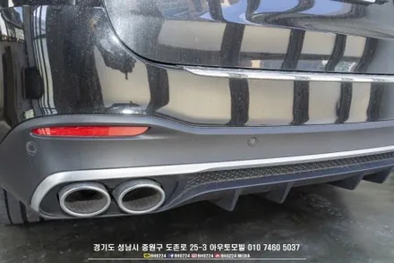 w167 벤츠 GLE 블랙 패키지 +PPF  성남 수입차 블랙박스 보조배터리 패키지 시공 / 성남시 중원구 도촌동