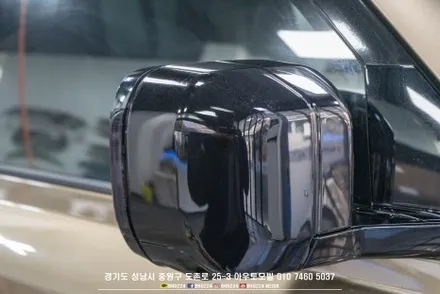 P400 디펜더 유광 하이그로시 관리 어떻게 할까요? PPF 시공으로 흠집 신경 쓰지 마세요 ~ 2채널 블랙박스 인스톨도 맡겨주세요! / 성남시 중원구 도촌동