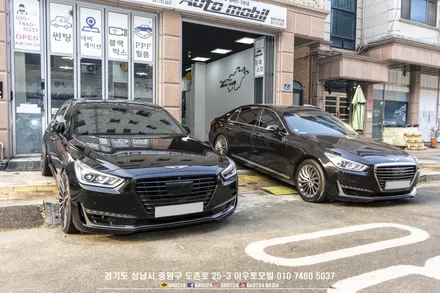 테슬라 모델3 출고 성남썬팅 블락포디 비반사 필름 시공 / 성남시 중원구 도촌동