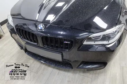 BMW F10 M5 수입차 블랙박스 보조배터리 에코파워팩 순정형 하이패스 룸미러시공은 성남으로~ / 성남,분당,판교
