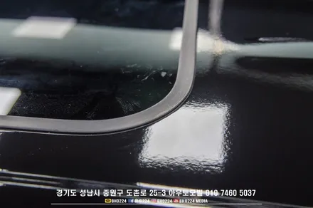 팰리세이드튜닝 블랙패키지 루프랩핑 시공으로 좀더 스포티하게! / 성남,분당,판교