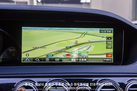 분당수입차네비매립 벤츠 W222 S클래스 안드로이드 M2c카블릿 설치하기 / 성남,분당,판교