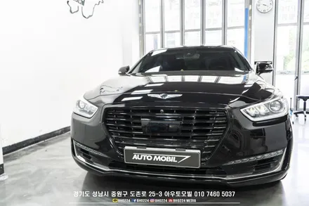 eq900 튜닝 썬팅부터 블랙박스 랩핑 데이라이트 상시 면발광 분리까지! / 성남,분당,판교